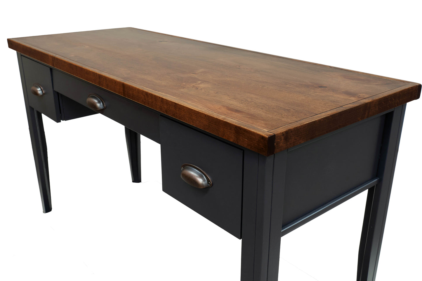 Bridgevine Home - Essex - Writing Desk - Black and Whiskey Finish