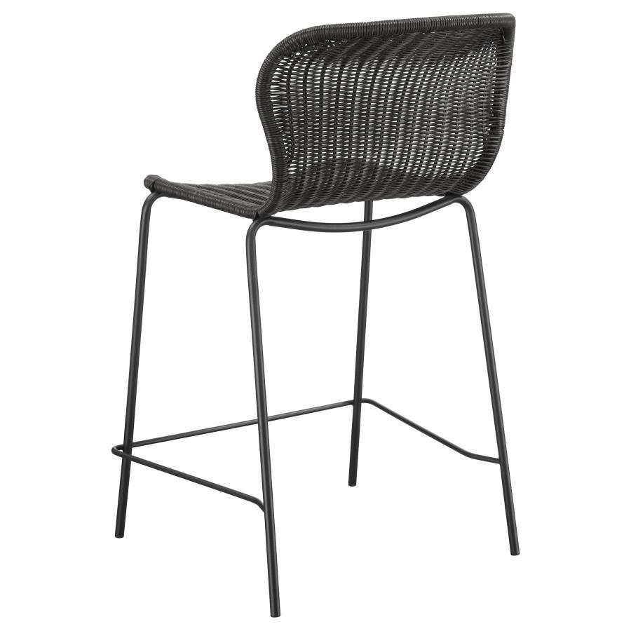 Mckinley - Faux Rattan Metal Chair (Set of 2)