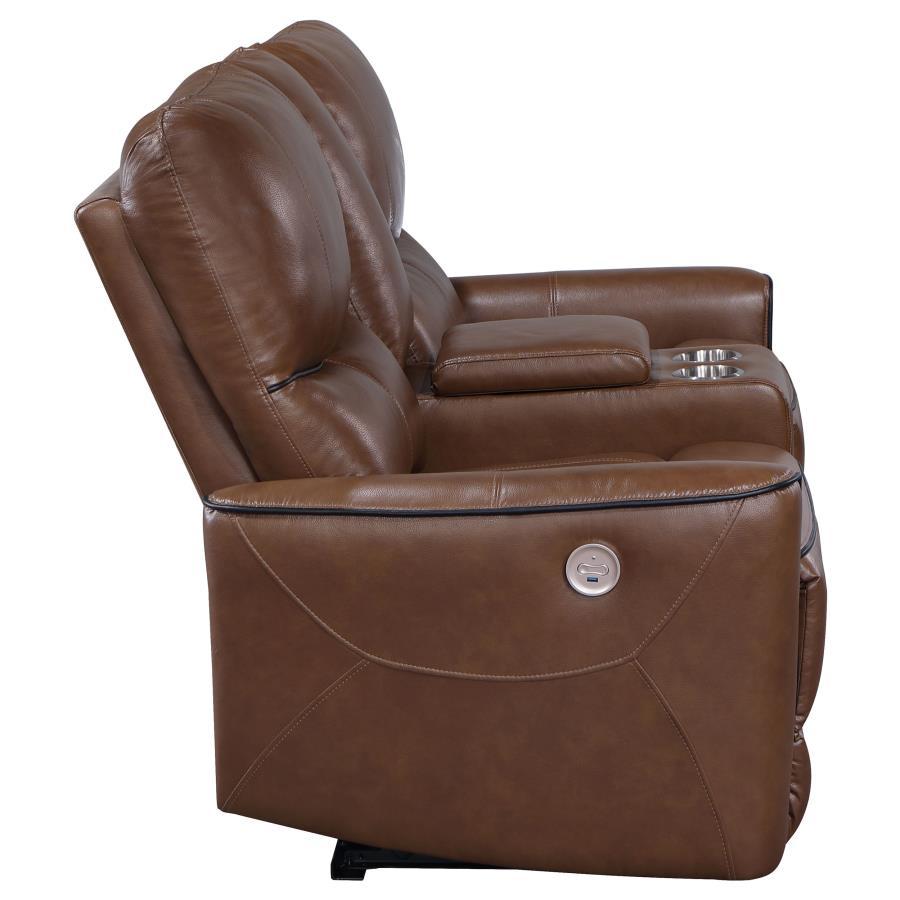 Greenfield - Upholstered Power Reclining Loveseat