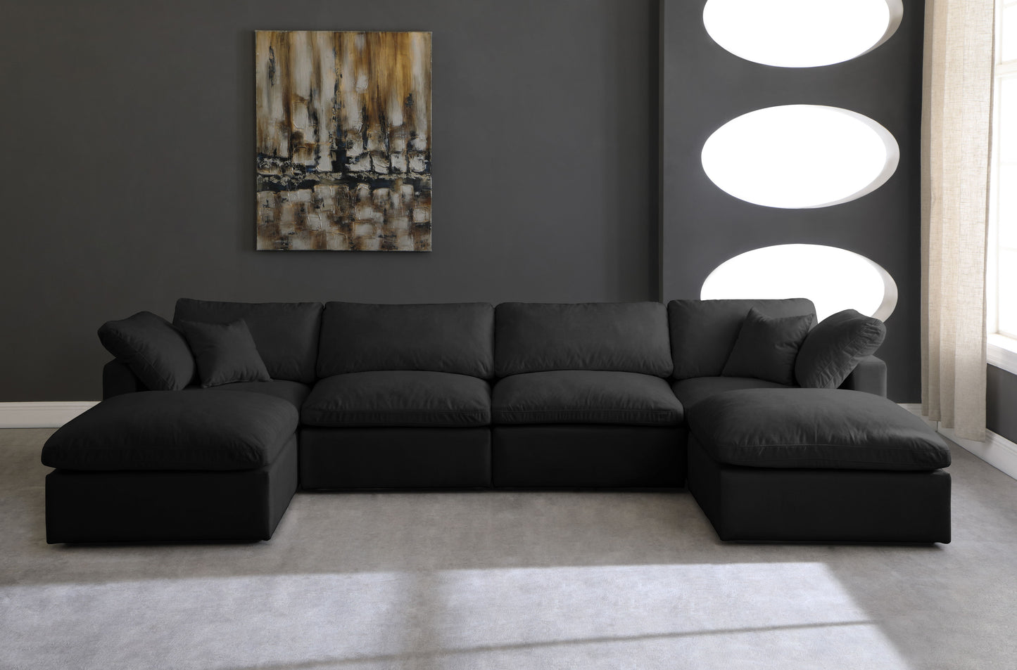 Plush - 6 Piece Modular Sectional