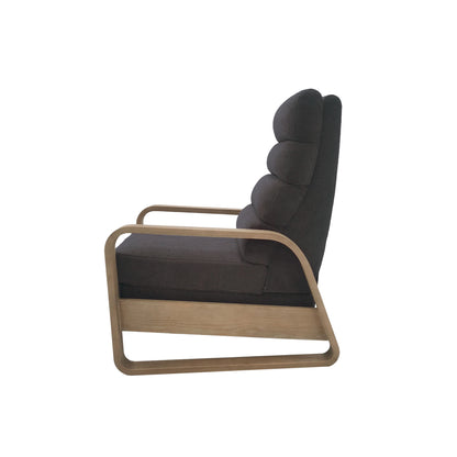 Jordan - Framed Push Back Recliner - Gray