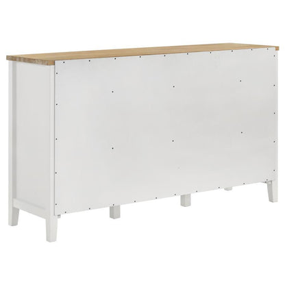 Hollis - Sideboard - Brown And White