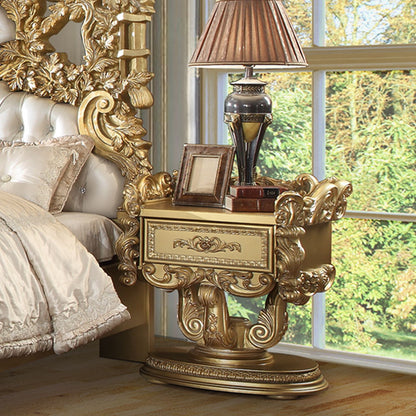 Bernadette - Nightstand - Gold Finish