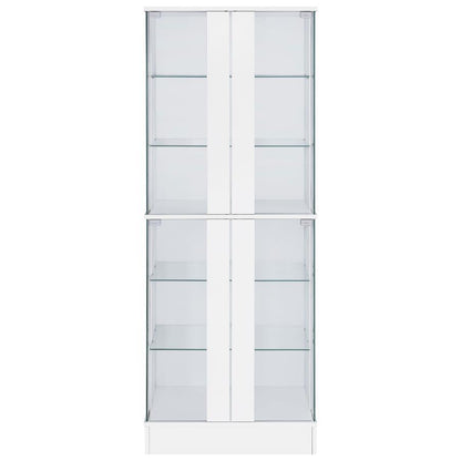 Cabra - 4-door LED Curio Display Cabinet