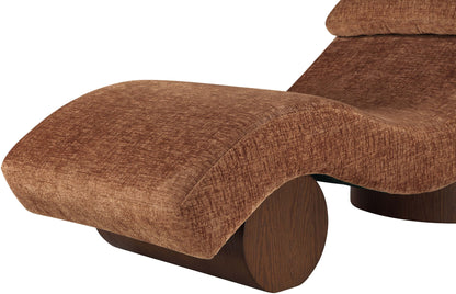 Marcella - Chaise Lounge - Walnut Base