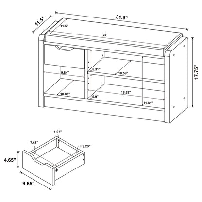 Arrington - Storage Bench