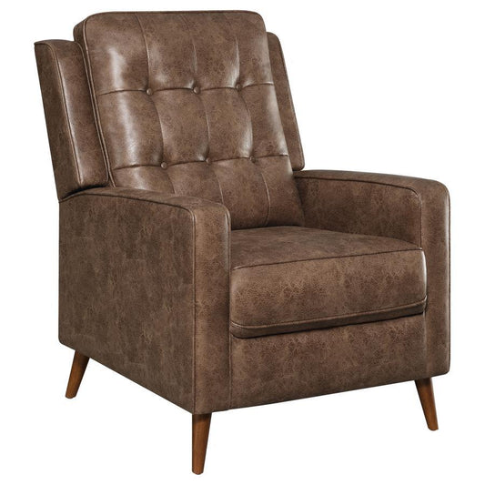 Davidson - Upholstered Tufted Push Back Recliner