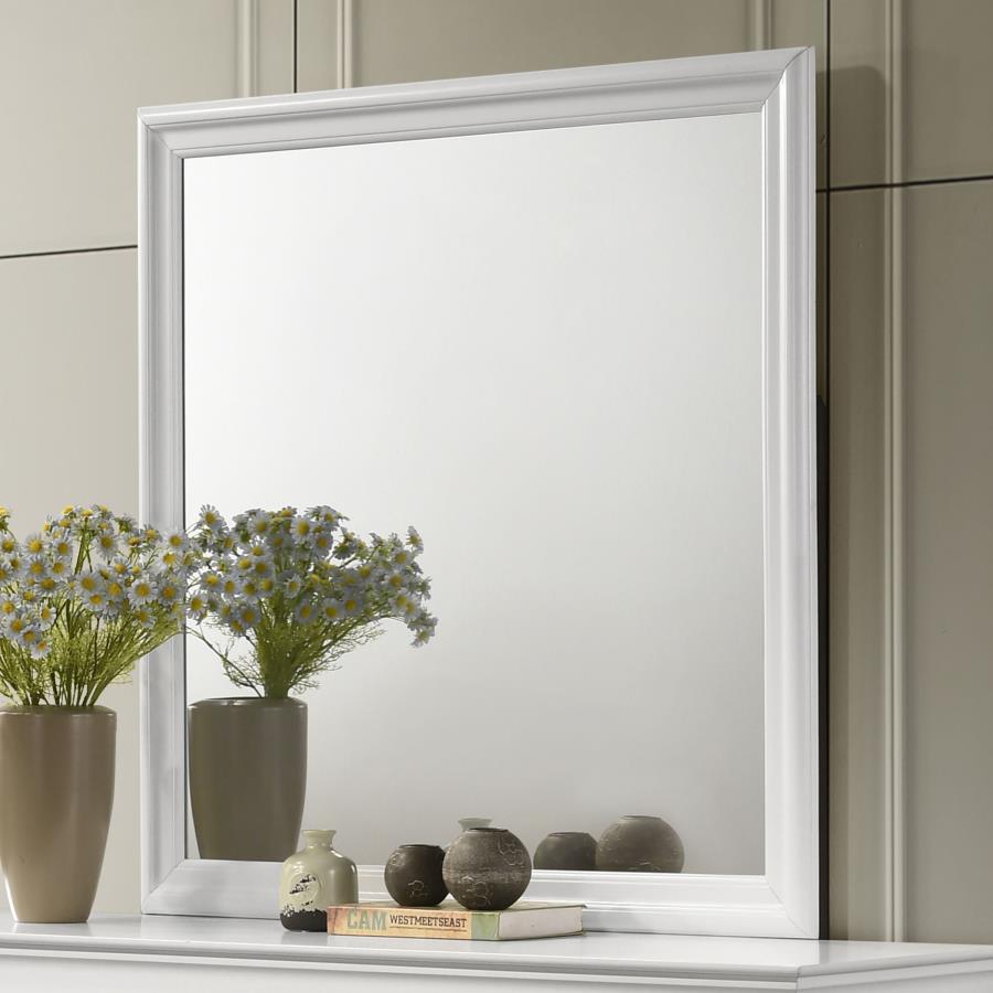 Louis Philippe - Dresser Mirror - White