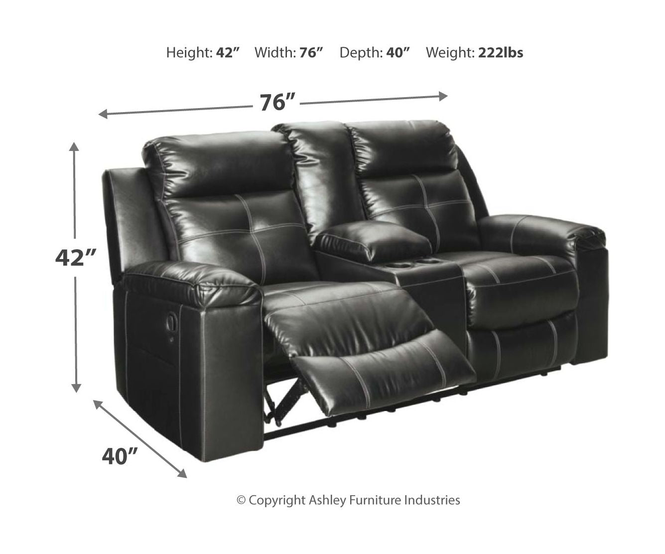 Kempten - Reclining Living Room Set