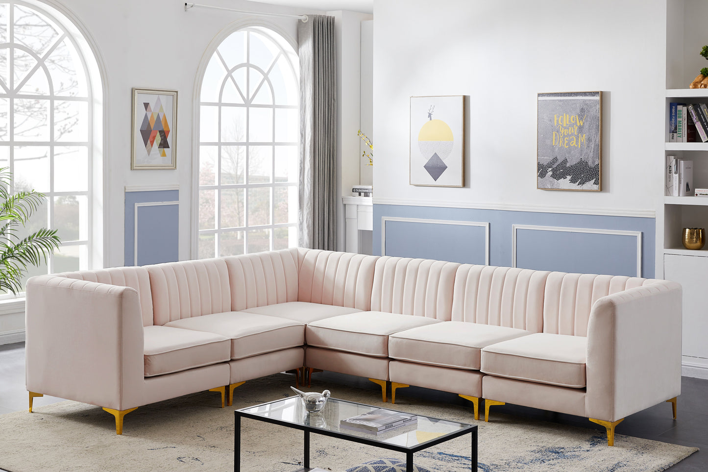 Alina - 6 Piece Sectional