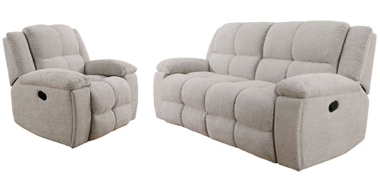 Buster - Manual Glider Reclining Sofa Set