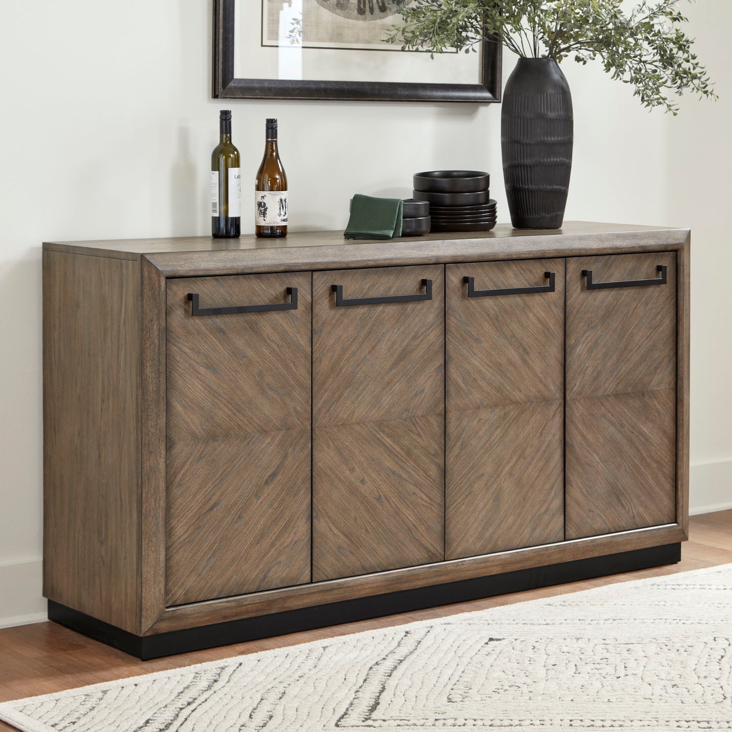 Cedar Fork - Dining Sideboard - Smoked Arabica