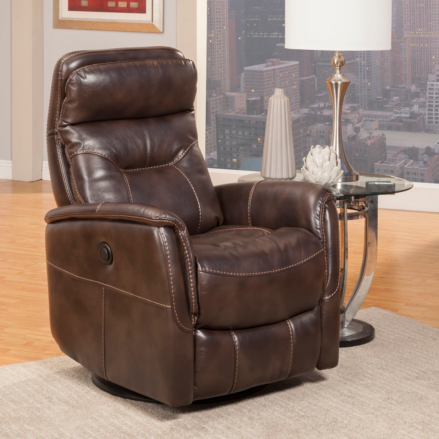 Gemini - Power Swivel Glider Recliner (Set of 2)