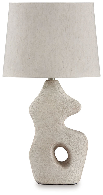 Chadrich - Antique Beige - Paper Table Lamp (Set of 2)