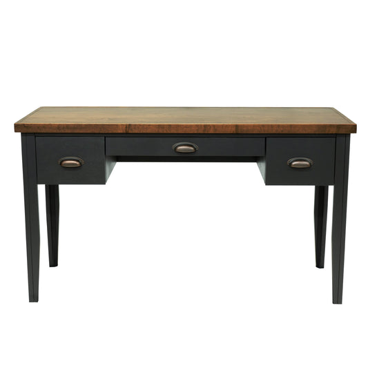 Bridgevine Home - Essex - Writing Desk - Black and Whiskey Finish