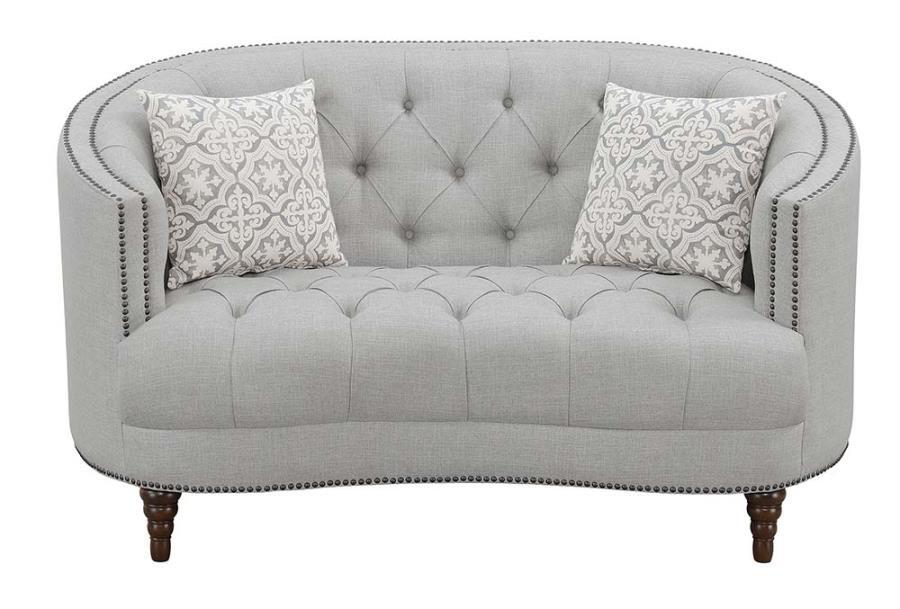 Avonlea - Upholstered Sloped Arm Loveseat