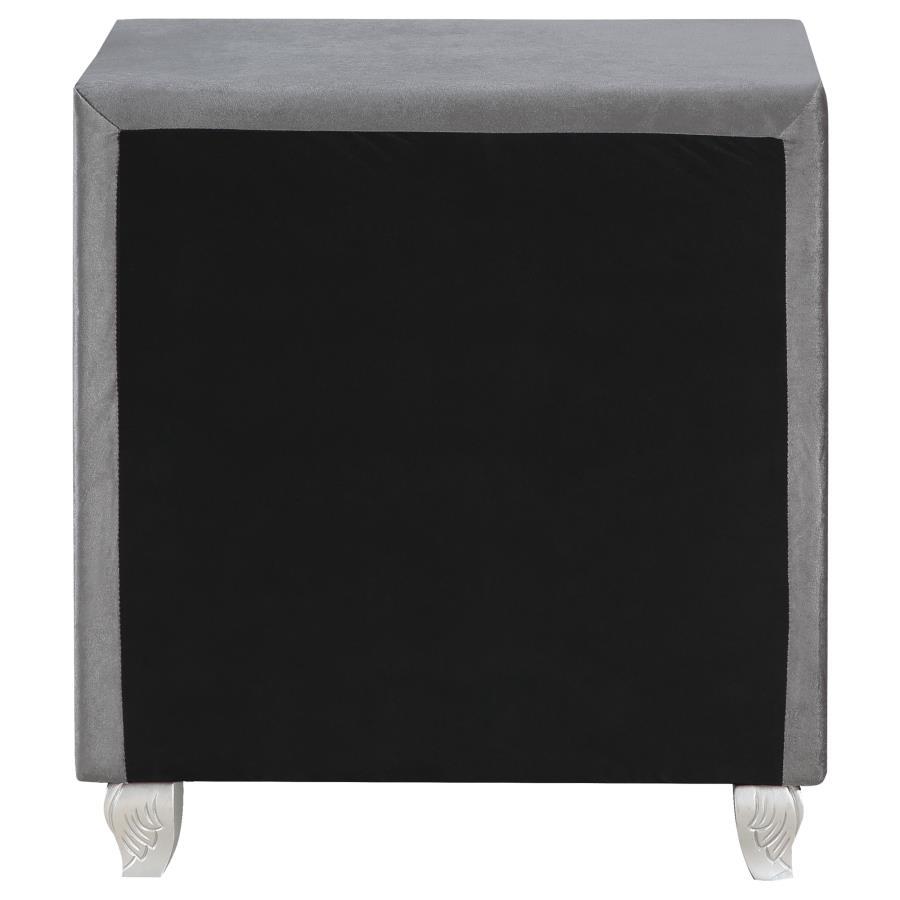 Deanna - Upholstered 2-Drawer Nightstand