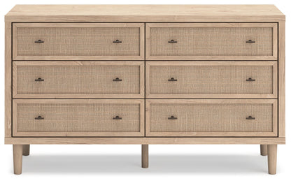 Cielden - Two-tone - Six Drawer Dresser