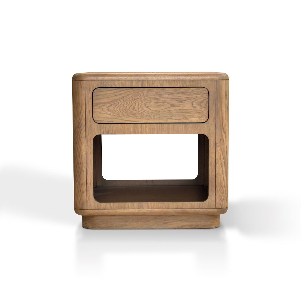 Emil - End Table - Driftwood