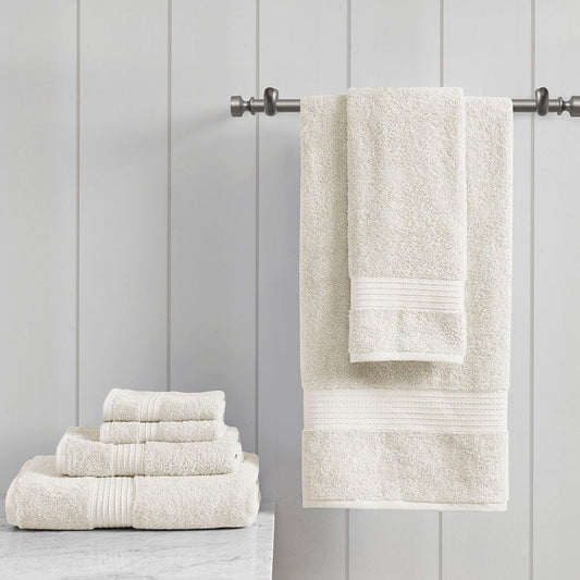 Organic - 6 Piece Towel Set - Ivory