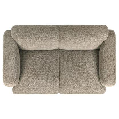 Dorset - Upholstered Round Track Arm Sofa Set