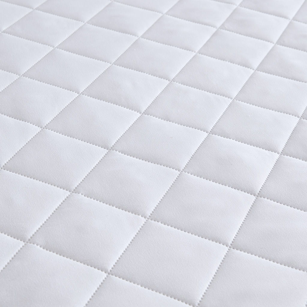 Microfiber Essential - Full Mattress Pad - White