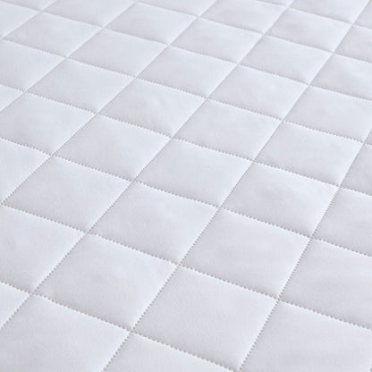 Microfiber Essential - Full Mattress Pad - White