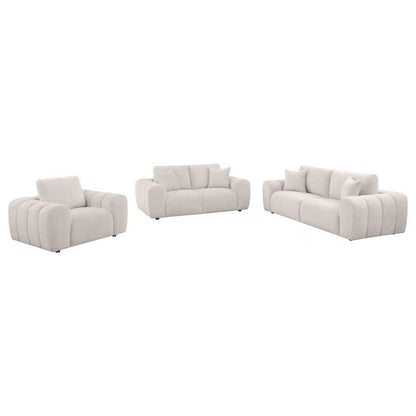 Burnett - Chenille Upholstered Sofa Set