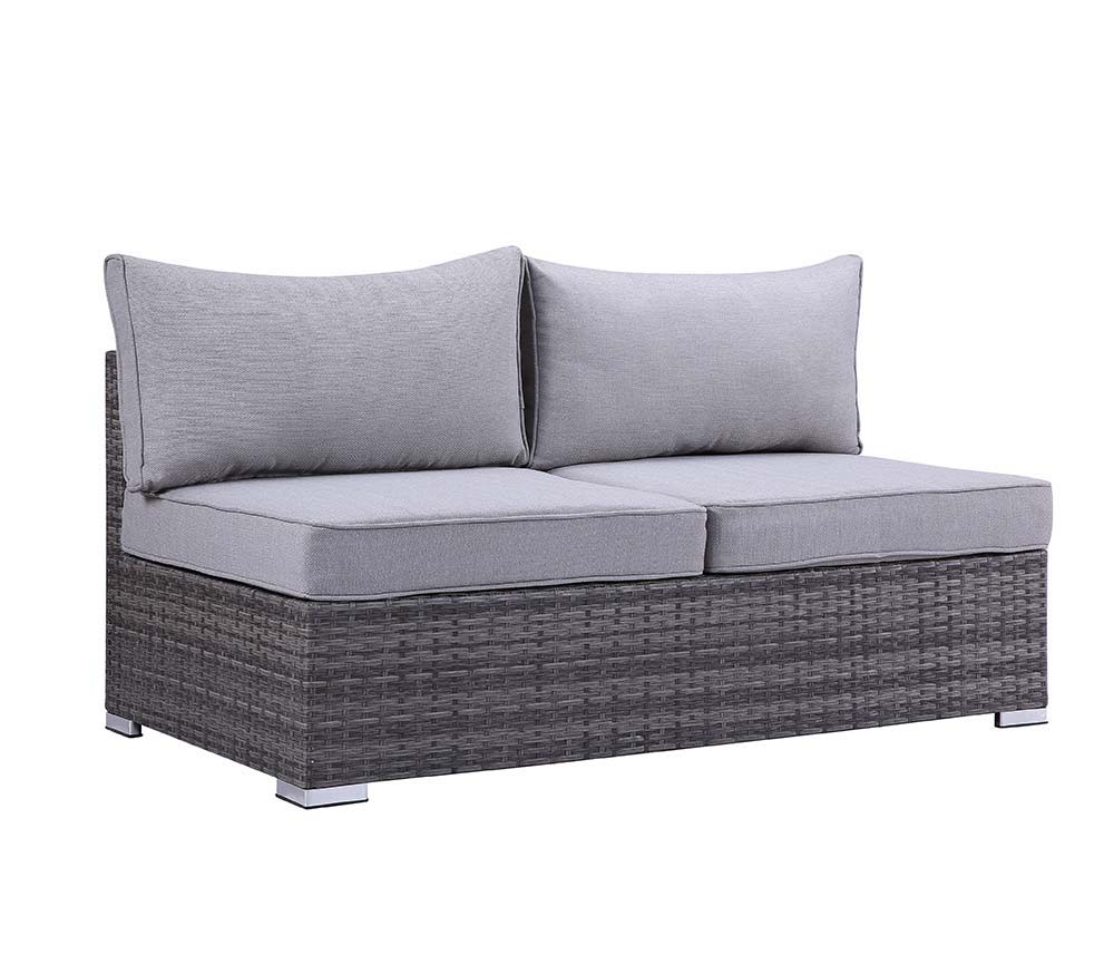 Sheffield - Patio Set - Gray Fabric & Gray Finish