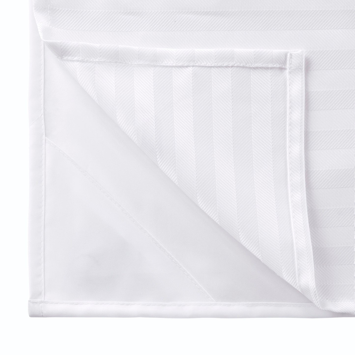 Jacquard - Premium Shower Curtain - White