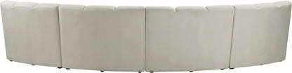 Infinity - 4 Piece Velvet Modular Sectional