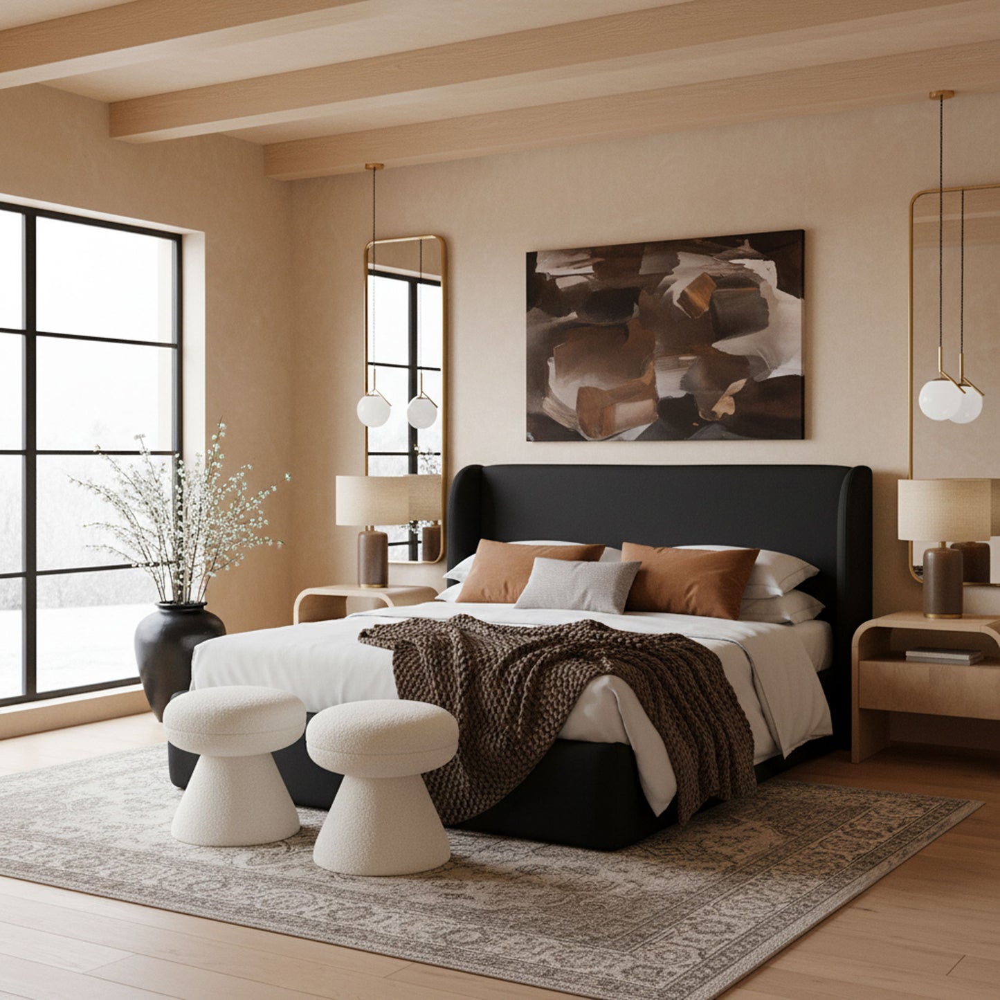 Warby - Upholstered Bed