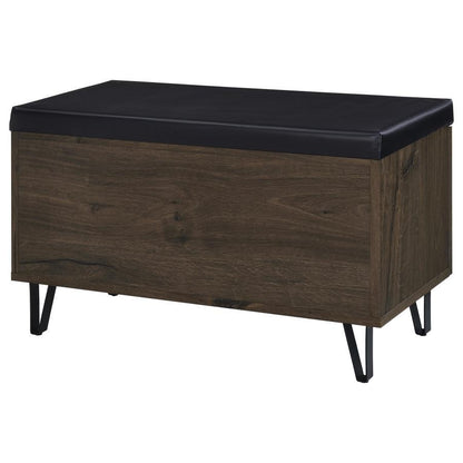 Brixton - 2-Door Padded Entryway Shoe Storage Bench