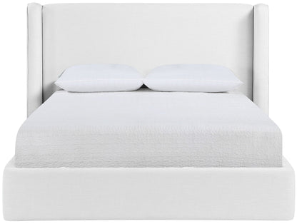 Kendall - Linen Textured Fabric Upholstered Bed