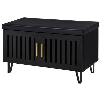 Brixton - 2-Door Padded Entryway Shoe Storage Bench