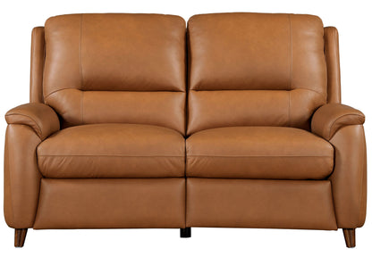 Austin - Power Reclining Loveseat - Caramel Cream