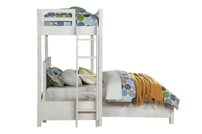 Celerina - Queen Bed - Weathered White