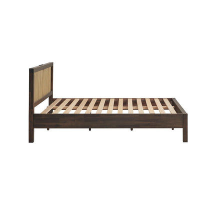 Mercer - Queen Bed - Brown / Bronze