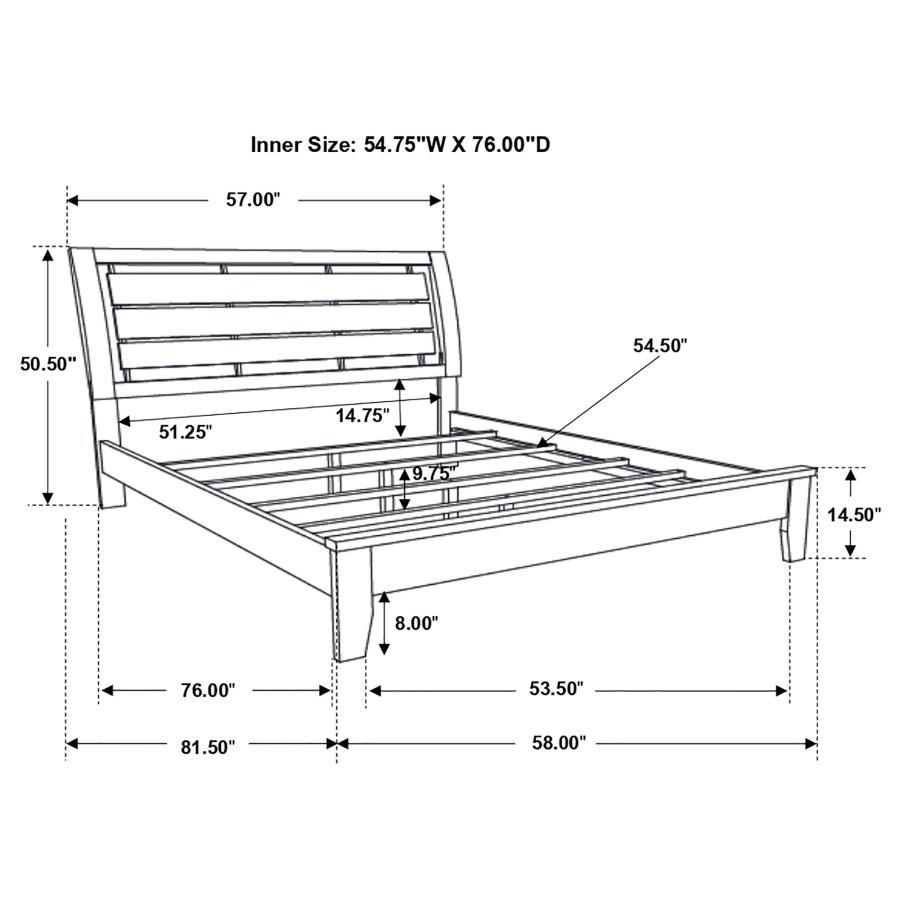 Serenity - Panel Bed