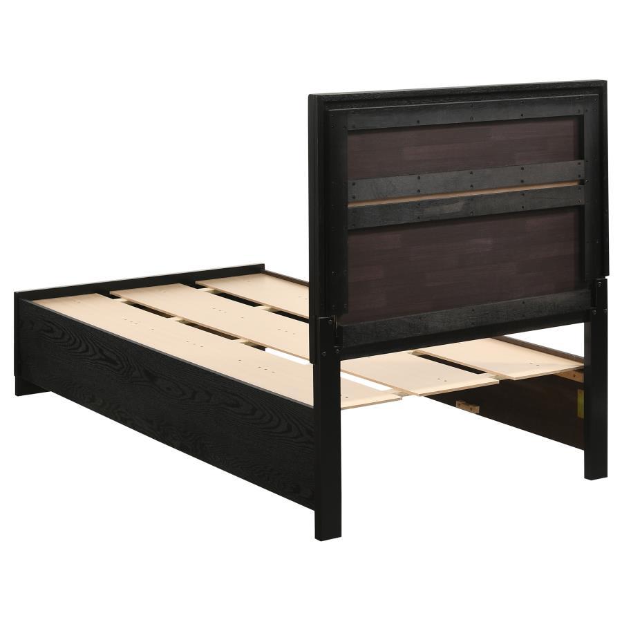 Miranda - Wood Storage Panel Bed