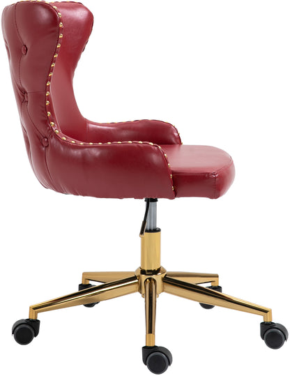 Hendrix - Office Chair with Gold Legs