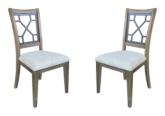 Sundance Dining - Grid Dining Chair (Set of 2) - Sandstone