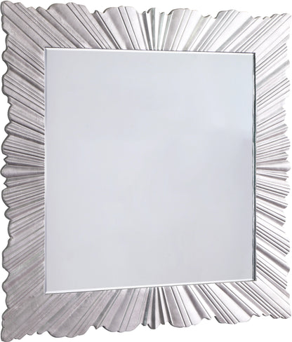 Silverton - Leaf Mirror - Silver