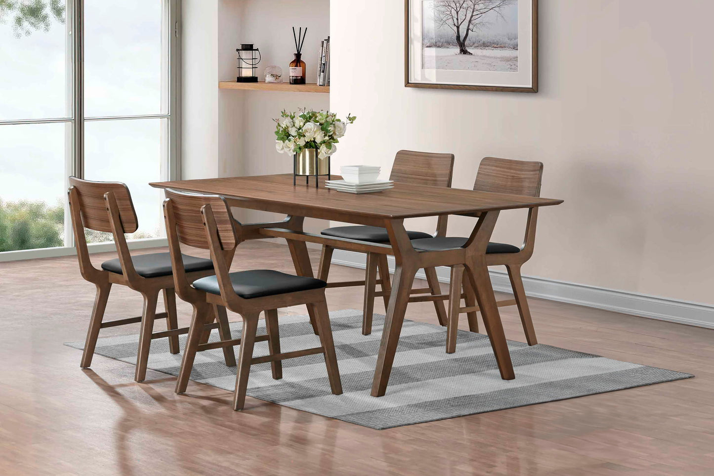 Thea - 70" Rectangular Dining Table Set