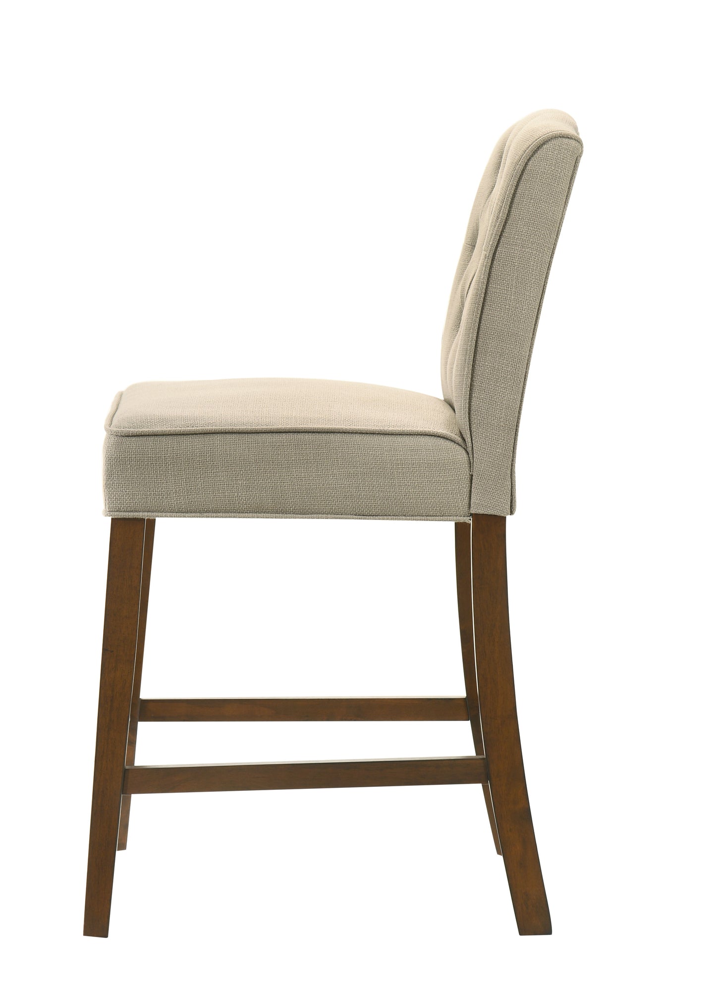 Darby - 19" Fabric Counter Height Chair - Tan