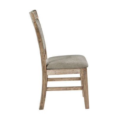 Oliver - Dining Side Chair (Set of 2) - Natural / Gray