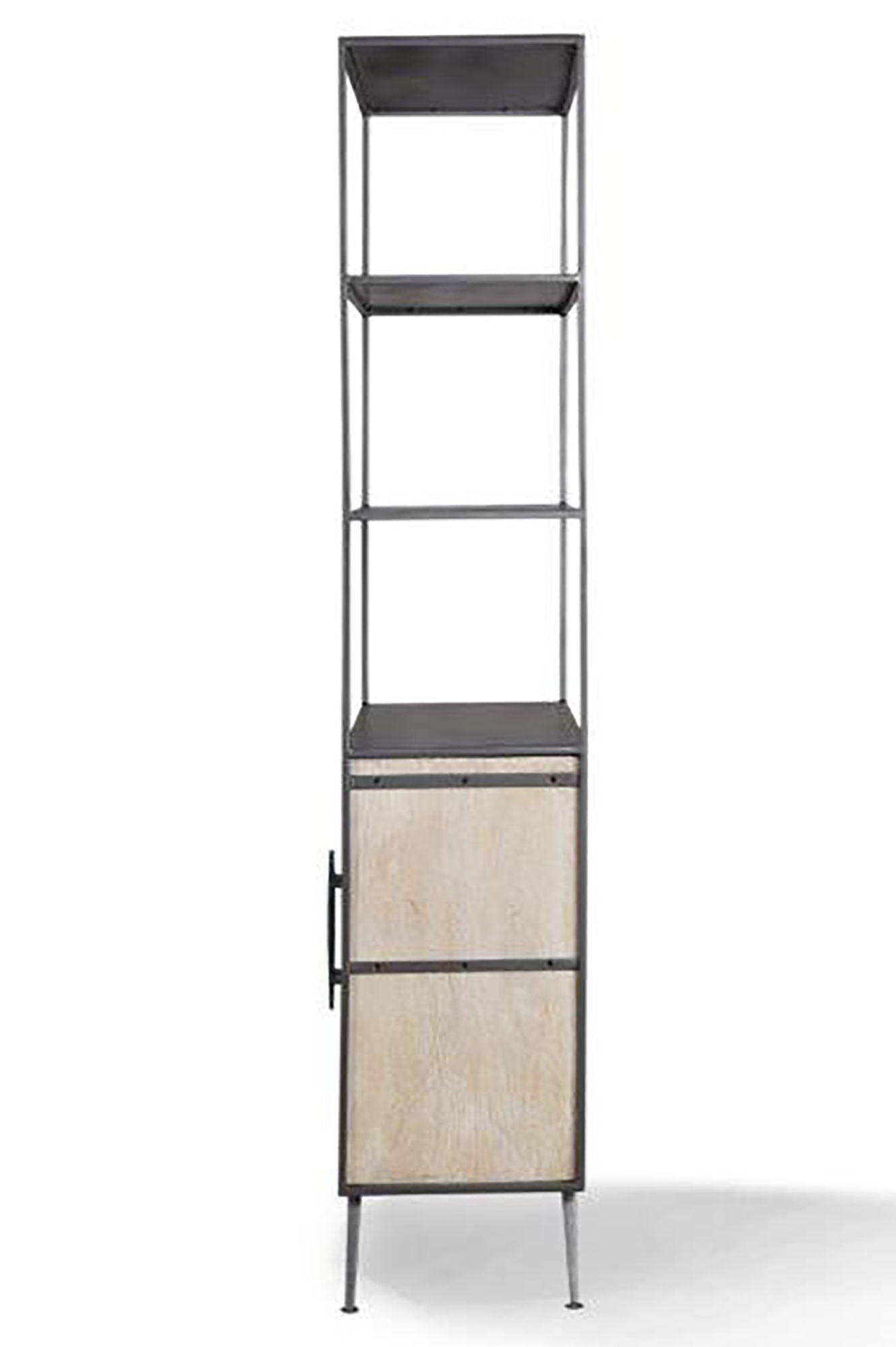 Crossings Monaco - Bookcase - Weathered Blanc