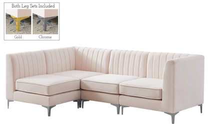 Alina - 4 Piece Modular L-Shaped Sectional
