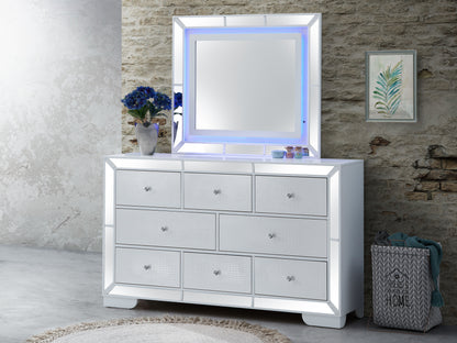 Hollywood Hills - G8180-M Mirror - White