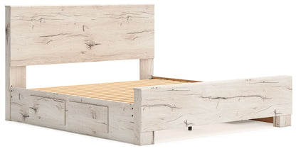 Lawroy - Panel Bed With Storage